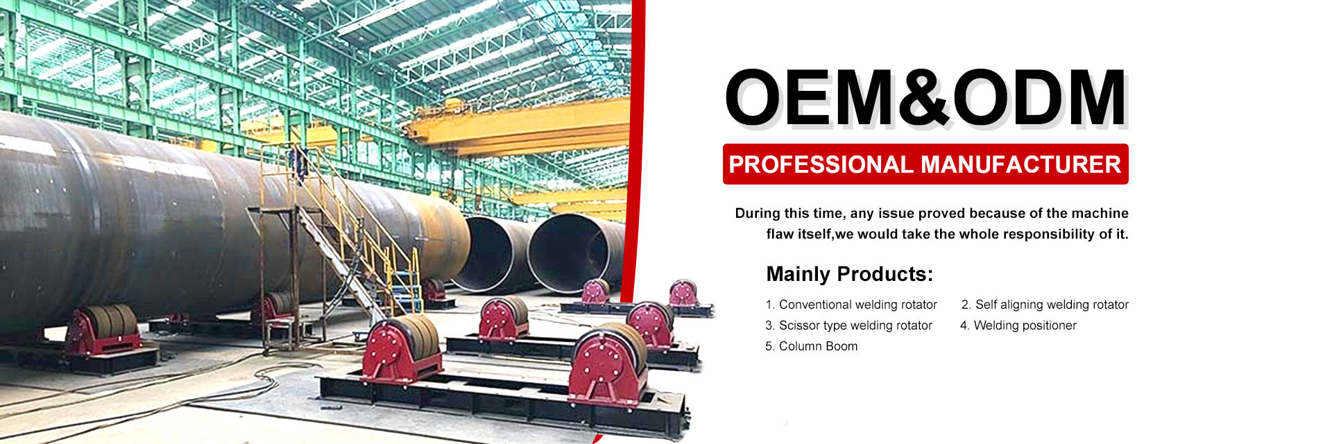 jakość Pipe Welding Rollers fabryka