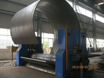 CNC Hydraulic Sheet Metal Rolling Machine  With High Precision 3 Roller Structure